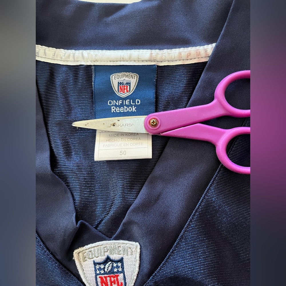 NFL Reebox On Field San Diego Chargers #21 Tomlinson Football Jersey Size 50 XXL - Picture 2 of 10
